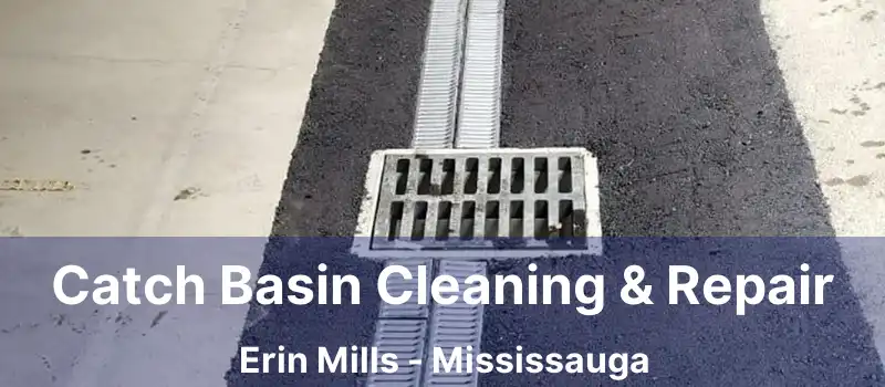  Catch Basin Cleaning & Repair Erin Mills - Mississauga
